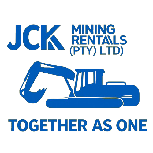 Mining equipment rentals South Africa – excavator working on site